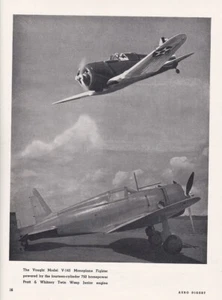 1937 Chance Vought V-143 Aircraft photo 7/30/2023s - Picture 1 of 1