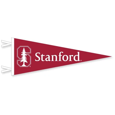 Stanford Cardinals Wool Felt Pennant - 9" x 24" Cover