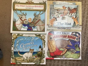 Lot of Children's  Books by Jan Brett Hedgie's Surprise, Berlioz The Bear more! - Picture 1 of 2