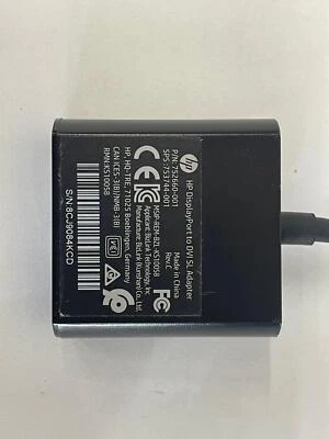 HP 752660-001 DisplayPort to DVI SL Adapter - Image 1 of 2