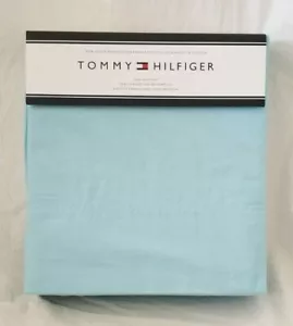 3 pc Tommy Hilfiger Blue Twin Sheet Set NIP - Picture 1 of 8