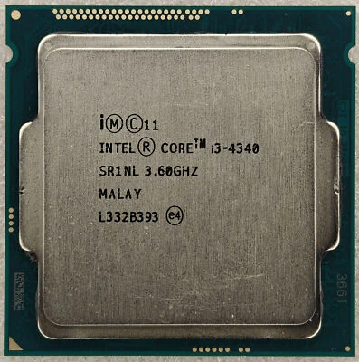 Intel Core i3-4340 SR1NL Dual Core Processor 3.6 GHz Socket LGA1150 54W CPU - Image 1 of 3