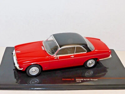 Jaguar XJ12C Coupé 1976 Red Black Roof IXO CLC486N 1:43 UK England Car LHD XJ12 - Immagine 1 di 4