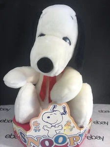 Peanuts Snoopy & Friends Irwin Plüsch 11 Zoll Neu Rote Schleife - Bild 1 von 5
