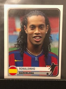 Pegatina Panini Champions of Europe 2005 #73 Ronaldinho - Imagen 1 de 2