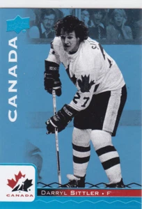 2017 UD TEAM CANADA JUNIORS..DARRYL SITTLER..BLUE SPECTRUM..# 90..MAPLE LEAFS - Bild 1 von 1