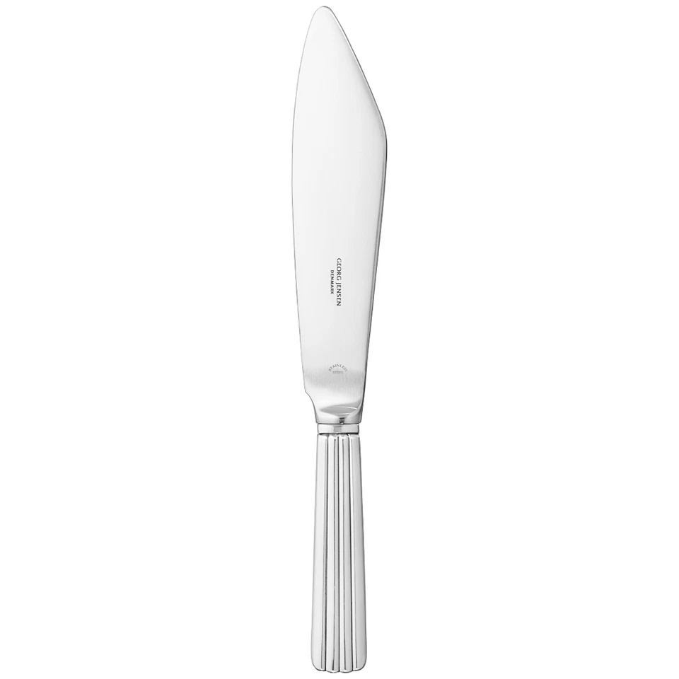 Cuchillo para pastel de plata Georg Jensen - Bernadotte - NUEVO Foto 1 de 1