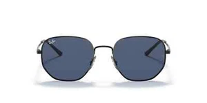 Ray-Ban Occhiali da Sole Originali RB3682 002/80 Nero Blu Unisex 51 mm - Foto 1 di 6