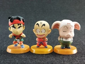 Dragon Ball Anime Heroes Mini Figura Cabeza Grande Krilin Yamcha Oolong Juego de 3 - Imagen 1 de 10
