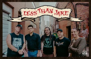 LESS THAN JAKE Uncharted limitierte Ausgabe NEU SELTEN Tour Poster! Ska Pop Punk Rock Skate - Bild 1 von 2