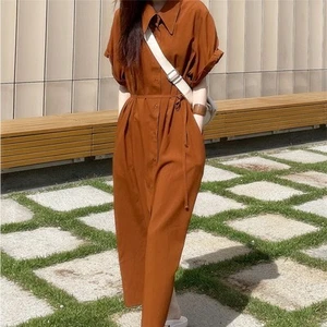 New style dress for pregnant women, short sleeved casual long shirt dress - Picture 1 of 11