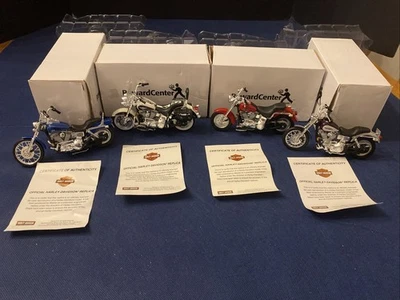 Harley-Davidson Maisto - Réplica central de recompensa - Motocicletas - Lote de 4 Foto 1 de 4