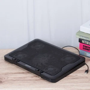 Laptop Cooler Notebook Cooling Mat USB Cooler 5 Fan Computer Stand - Afbeelding 1 van 12