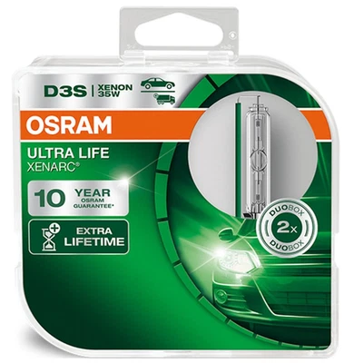 Osram D3S 35W XENARC ULTRA LIFE D3S | Juego de 2 quemadores de xenón lámparas de xenón - Imagen 1 de 3