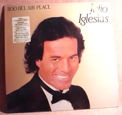 Julio Iglesias Mint/NM Stereo Lp - 1100 Bel Air Place - Columbia Records 1984 - Image 1 of 4