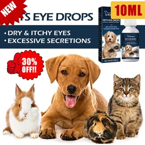 Pet Eye Drop For Cats and Dogs to Remove Tears and HOTS Eye Relieve U K, - Picture 1 of 16