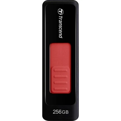 Transcend TS256GJF760 Clé USB au détail 256 GB noir/rouge TS256GJF760 USB 3.1 - Photo 1/3