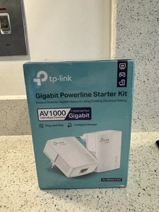 TP-LINK - AV1000 Gigabit Powerline Zestaw startowy TL-PA7017 KIT - wersja wtyczki UE - Zdjęcie 1 z 6