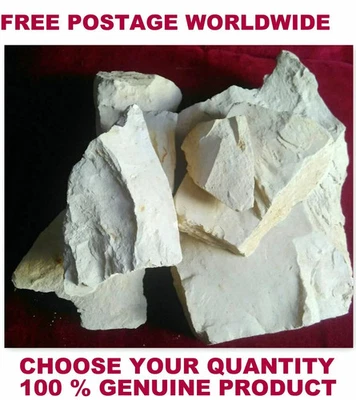 Organic Pure Multani Mitti (Fuller's Earth) Whole Skin Face Clays - FREE SHIP - Image 1 of 4