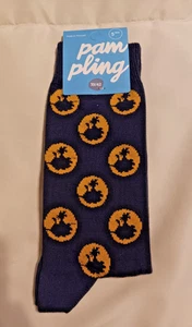 PAMPLING novelty socks Cotton Rich Men's 7-9 - Picture 1 of 3