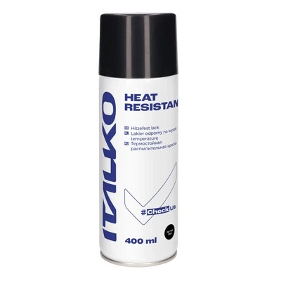 Thermolack Ofenlack Auspufflack hitzebeständig Schwarz 650°C Spraydose 400ml - Bild 1 von 3