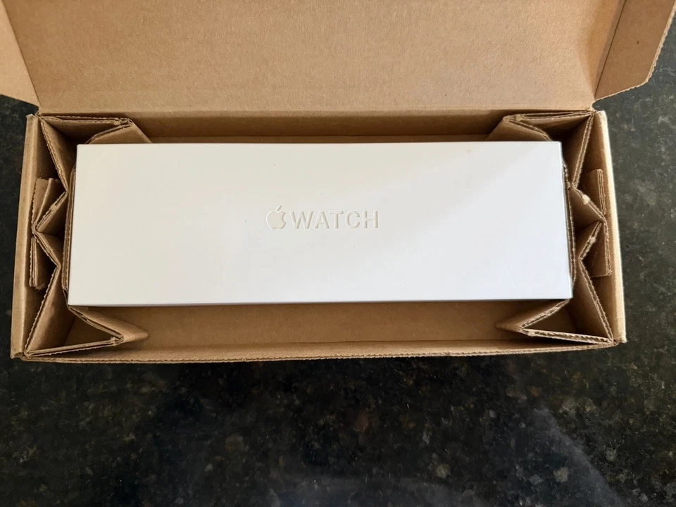 Apple Watch Series 11 46mm Jet Black Aluminum GPS Navy Magnetic Link M/L BNIB - Image 1 of 1