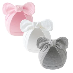 Comfortable Hospital Hat Lovely Bowknot Decoration Fetal Caps for 2025 Spring - Picture 1 of 25