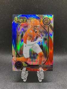 2024 Select Rome Odunze Club Level Red Blue Shock Prizm Rookie RC #236 Bears - Picture 1 of 2