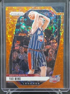 2024-25 Panini Prizm Yao Ming /125 Fast Break Orange Prizm - Bild 1 von 3
