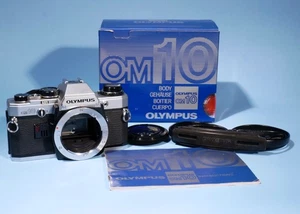 Olympus OM-10 35mm SLR Film Camera * Fully Working * Excellent - Picture 1 of 8