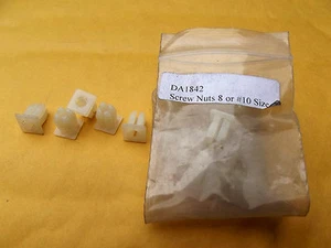 25  #1842,(# 8 OR 10 SIZE SCREW NUTS) - Picture 1 of 1