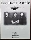 1993 Every Once In A While Sheet Music Black Hawk Photo Cover Pianino Wokal Gitara