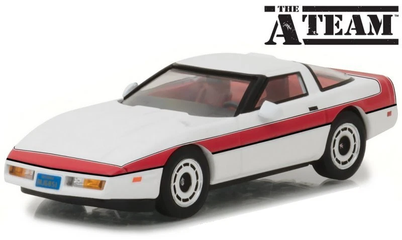 CHEVROLET Corvette C4 - 1984 - A-Team - Greenlight 1:43 - Bild 1 von 4