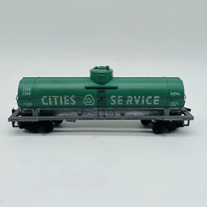 Wagon citerne simple dôme CITIES SERVICE échelle HO, train miniature - Photo 1 sur 4