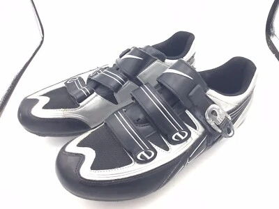 Nike Ventoux Plus Ciclismo Bicicleta Zapatos Talla 11 Para hombres Negro/Plateado Foto 1 de 4