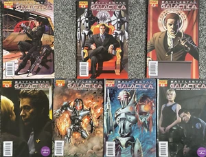 BATTLESTAR GALACTICA SEASON ZERO. NUMBER'S 1-4 8-9 & 12 (3 ISSUE HIGH GRADE LOT) - Foto 1 di 22