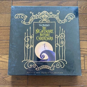 The Nightmare Before Christmas Deluxe Cav Laserdisc Ed. Tim Burton Box Set New - Picture 1 of 6