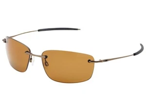 Gafas de sol Oakley Nanowire 1.0 polarizadas 30-754 marrón cromo/bronce (sin grabado) - Imagen 1 de 1