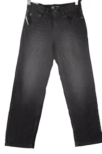 Wonder Nation Boys' Relaxed Stretch Denim Jeans 12 Black Wash NWT - Picture 1 of 11