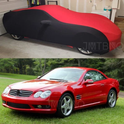 For Mercedes Benz SL500 SL550 Indoor Car Cover Satin Stretch Scratch Protector - Image 1 of 4