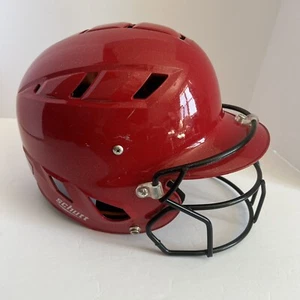 Casco Schutt Softball Fast Pitch Batting rosso glitter SSMC CBB 325600 S - Foto 1 di 17