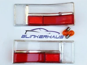 Pilotos traseros BLANCO/ROJO OPEL Rekord C Coupe Sprint Commodore A GS GS/E alemán - Imagen 1 de 4