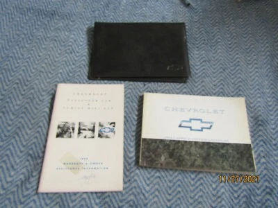 1994 CHEVROLET CAPRICE ОРИГИНАЛЬНОЕ РУКОВОДСТВО ПОЛЬЗОВАТЕЛЯ В ЧЕХЛЕ С ДОПОЛНИТЕЛЬНЫМИ КНИГАМИ - Изображение 1 из 2