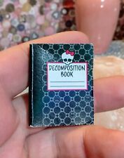 Monster High Decomposition Book Real Mini Notebook