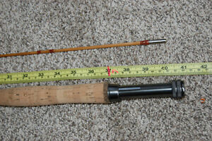 6 ft 6in split bamboo fly rod new built. for 4 wt line
