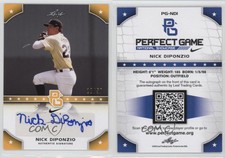 2015 Leaf Perfect Game National Showcase Gold /50 Nick Diponzio #PG-ND1 Auto