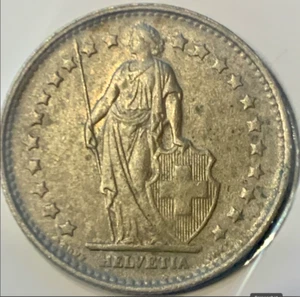 Rare 1969 Switzerland 1 Franc Coin - A Timeless Piece of Confoederatio Helvetica - Picture 1 of 2