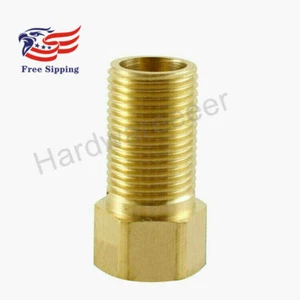 Brass Pipe Fitting 1/2" Femalex 1/2" Male Pipe Nipple Fitting 1.97'' 50mm length - Picture 1 of 2