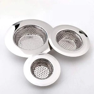Hair Catcher Shower Drain(3 Pack), Bathtub Drain Cover, Sink Stainless-steel - Picture 1 of 6