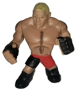 2012 WWE Mattel Brock Lesnar Mini 2.5" Wrestling Action Figure Red/Black Attire  - Picture 1 of 17